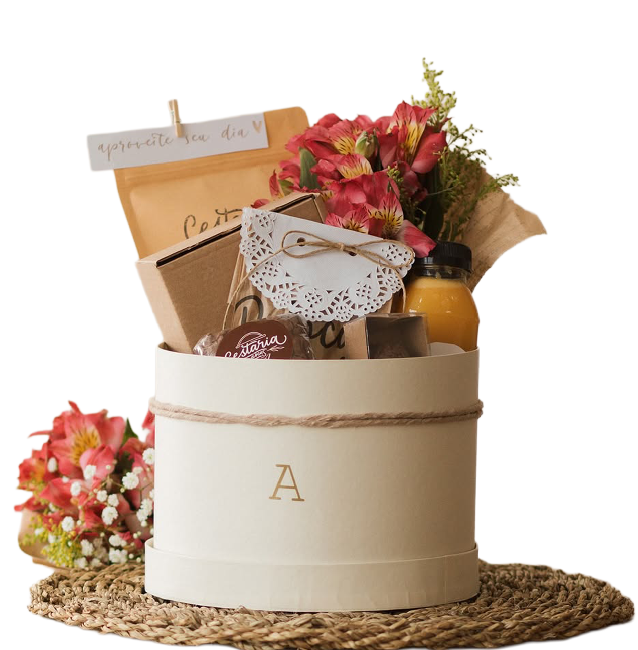 Cesta de café da manhã