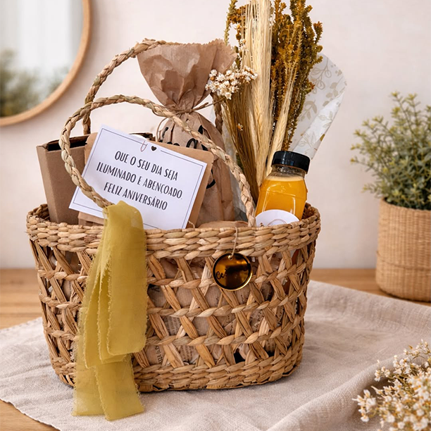 Cesta café da manhã especial